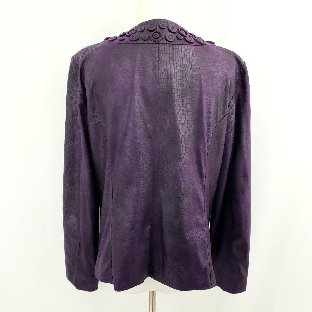 Chicos Lightweight Snap Button Jacket Medium (Siz… - image 7